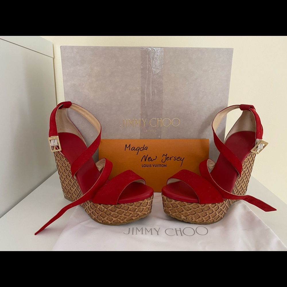 SOLD❤️brand new Jimmy Choo wedges❤️